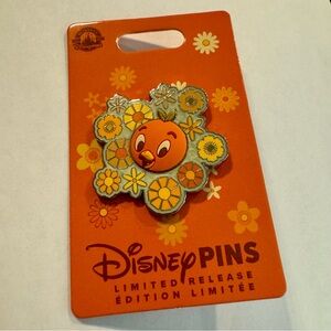 NWT. 2023 EPCOT pin Flower & Garden Festival Disney Parks Orange Bird LR PIN